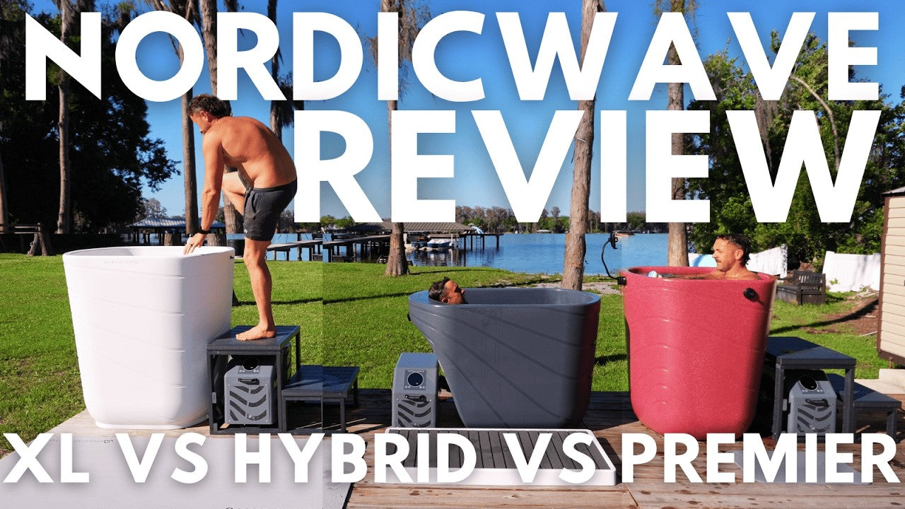 David Moss Jr. Reviews All 3 Nordic Wave Cold Plunges | Viking Hybrid, Premier & XL