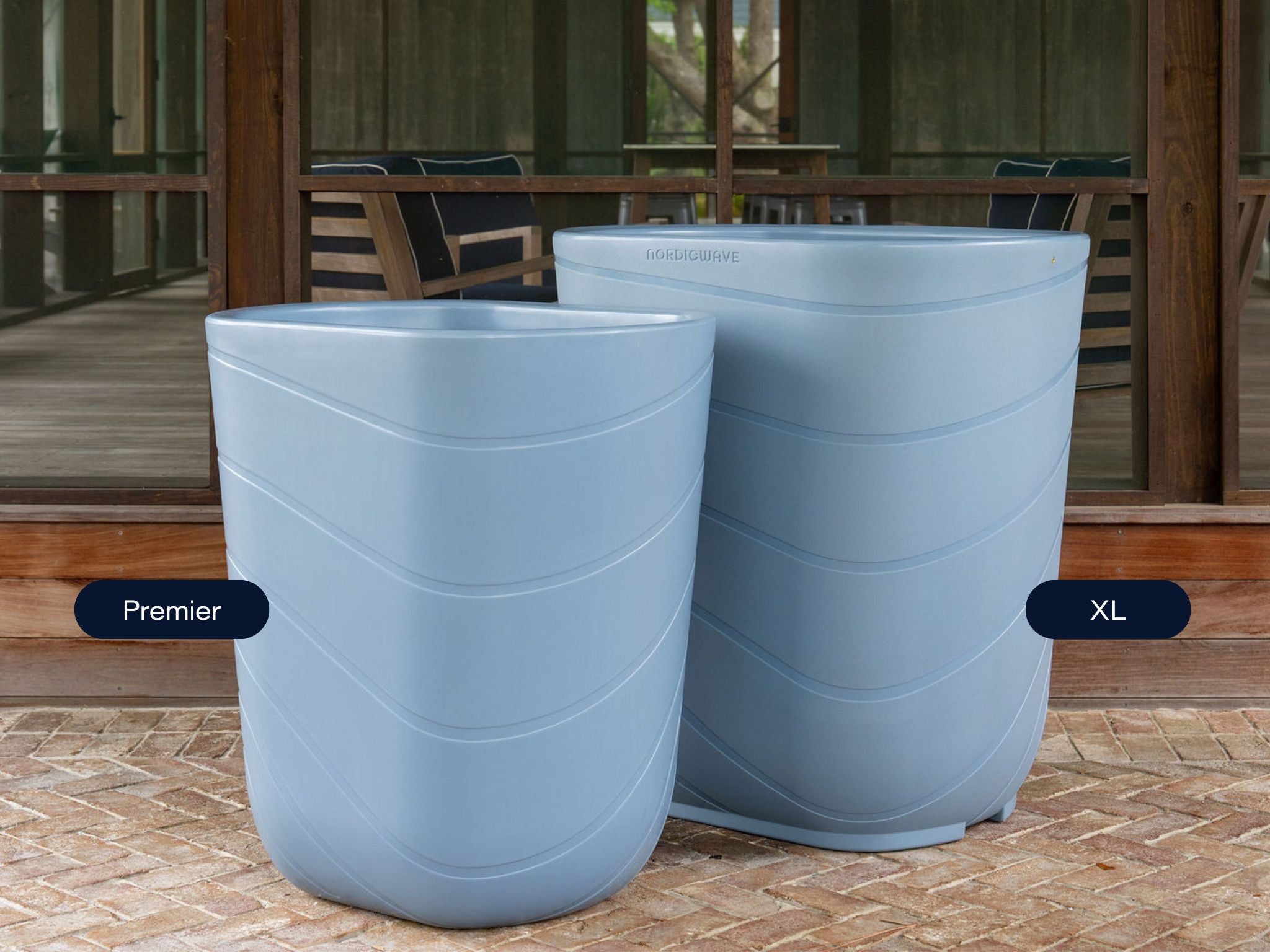 Viking Premier Cold Plunge Slate Blue PRO