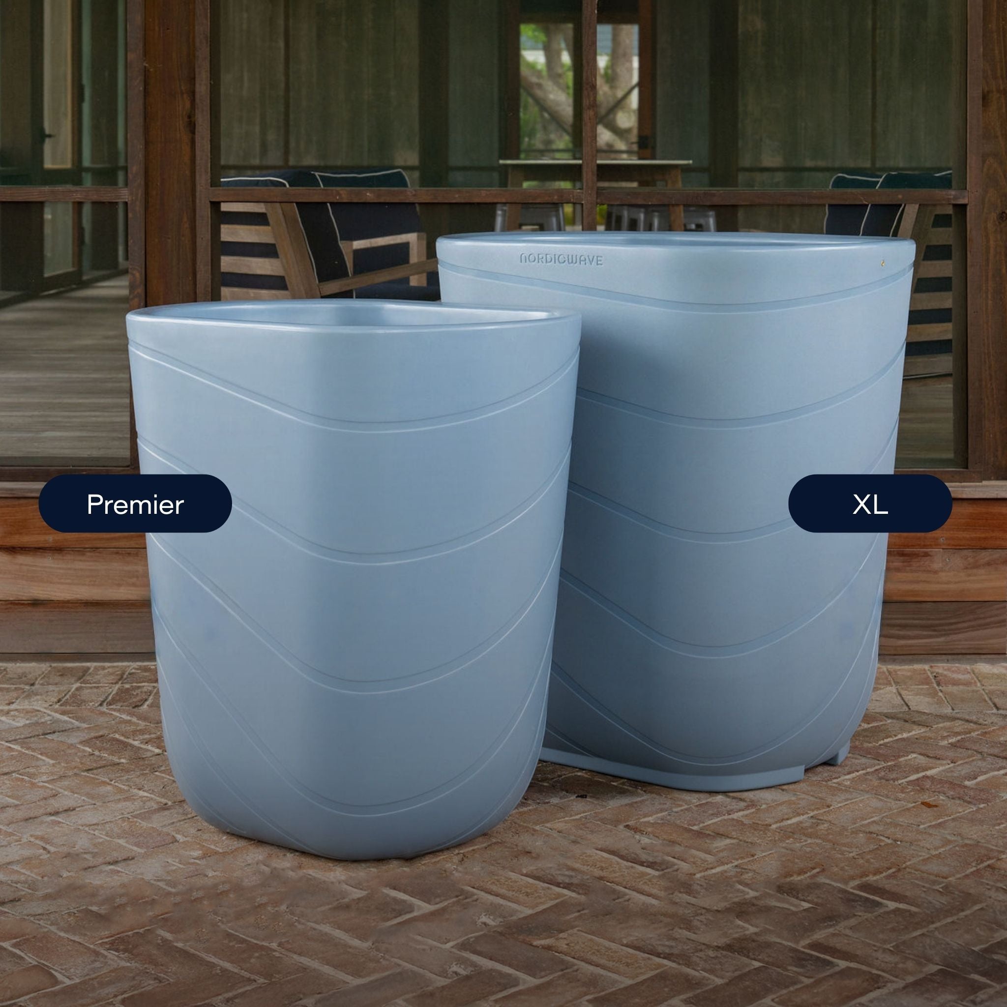 Viking Premier Cold Plunge Slate Blue