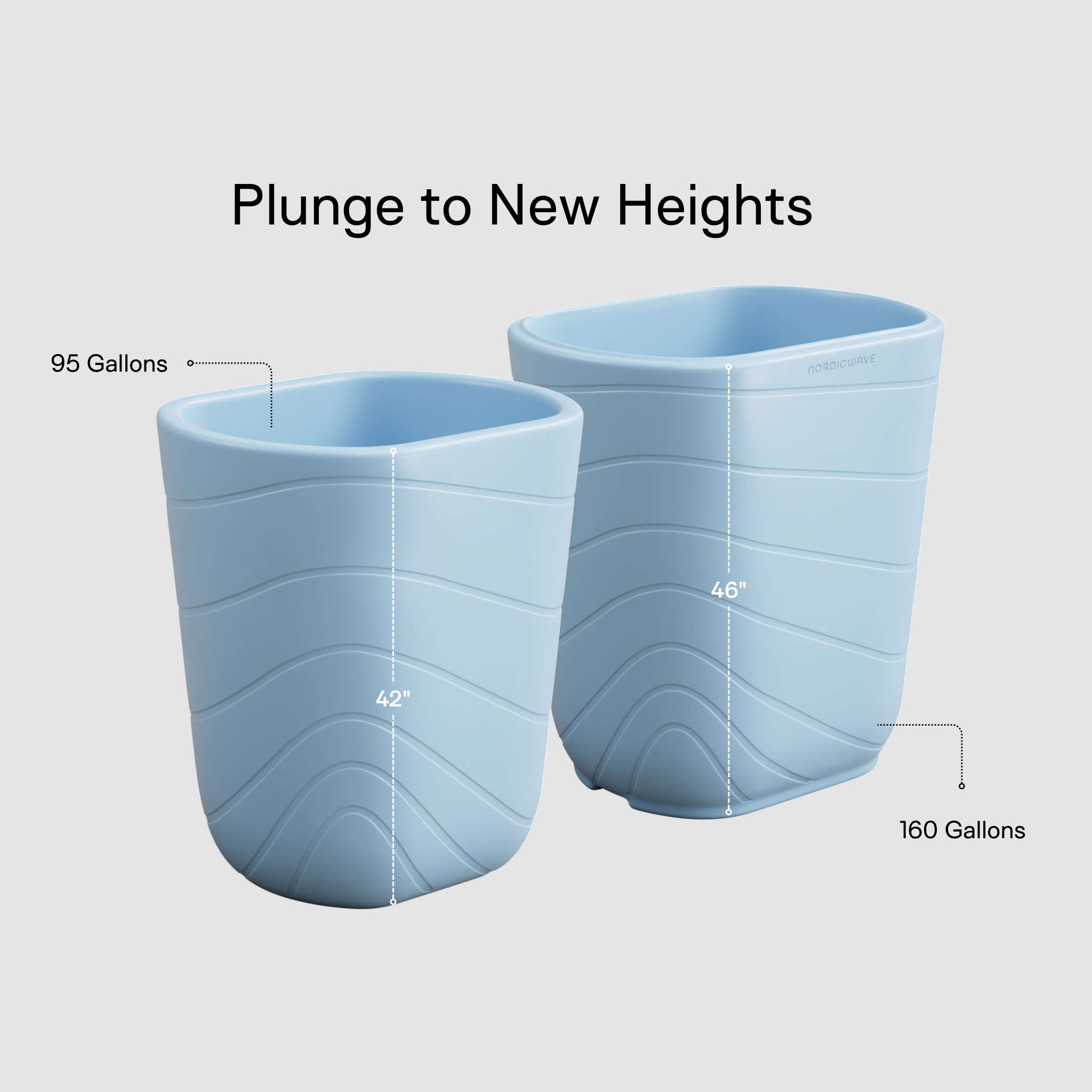 Viking Cold Plunge XL Slate Blue