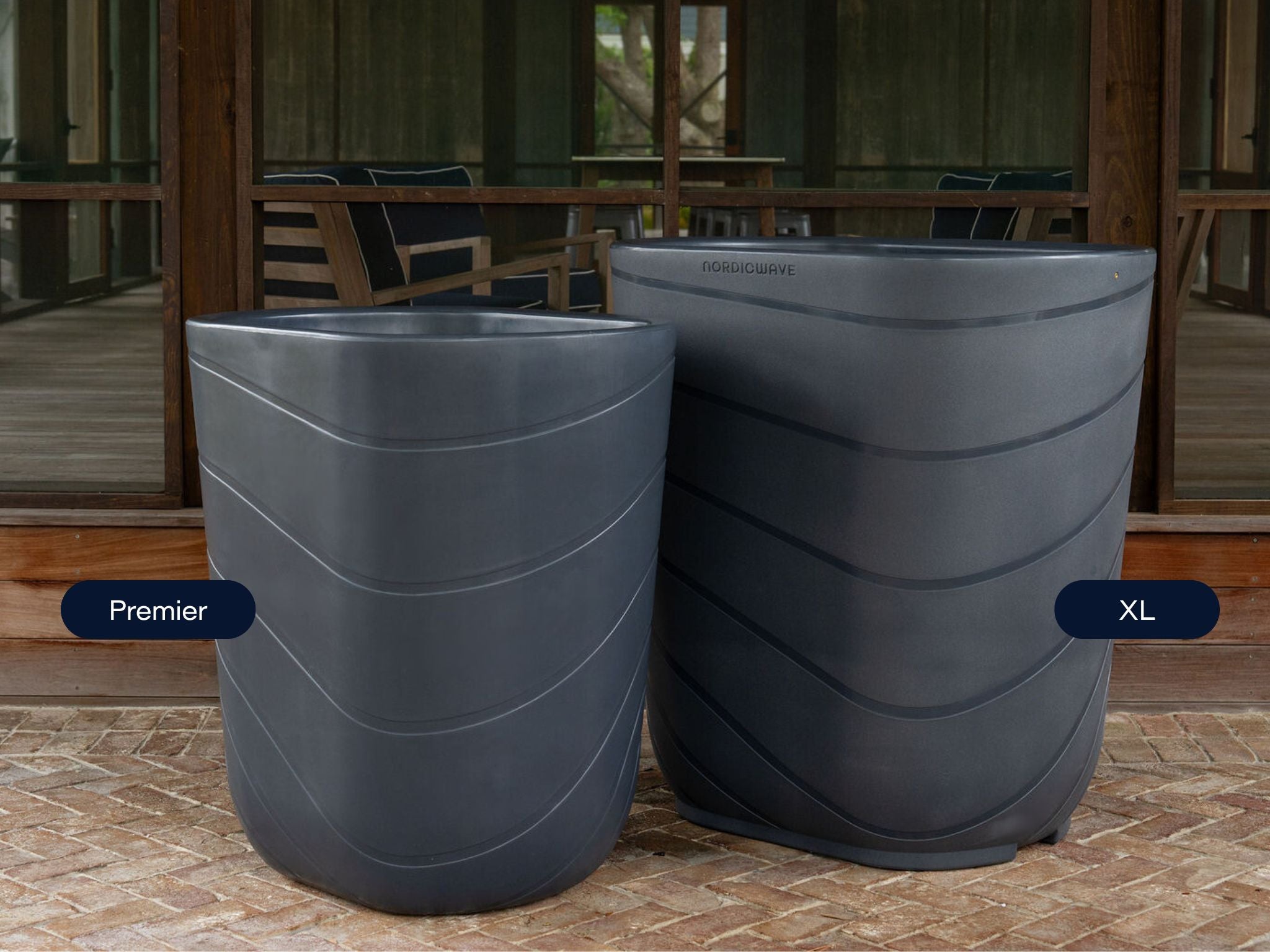 Viking Premier Cold Plunge Charcoal Main Image