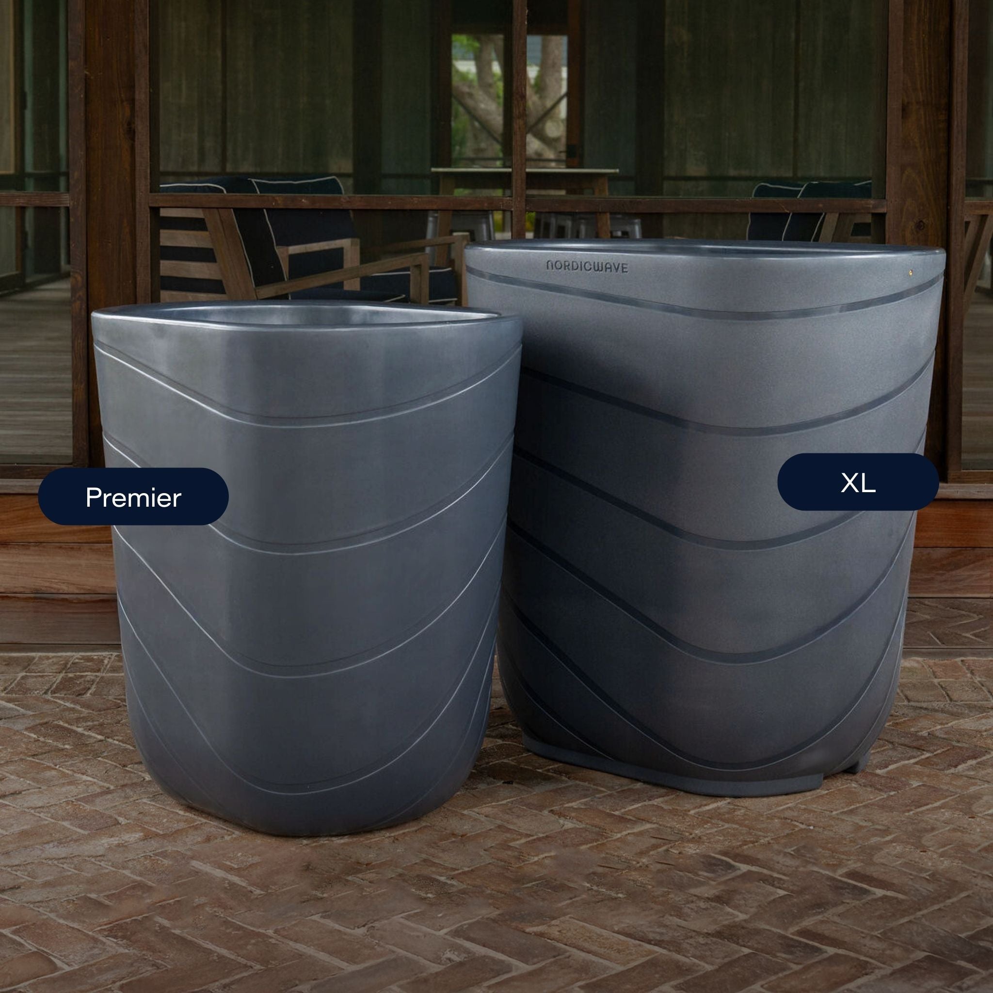 Viking Premier Cold Plunge Charcoal Main Image