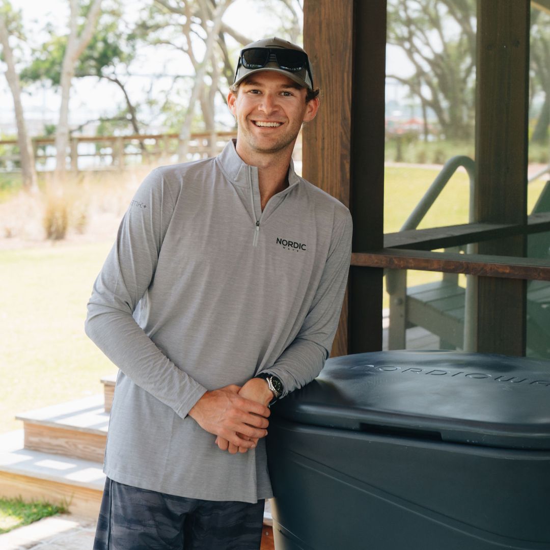 Men's Quarter Zip Pullover - Nordic Wave Inc.