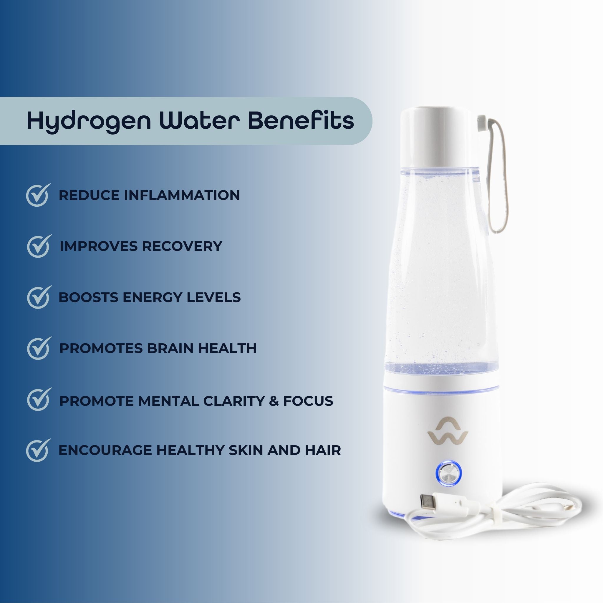 HydroFlow - Hydrogen Water Bottle - Nordic Wave Inc.