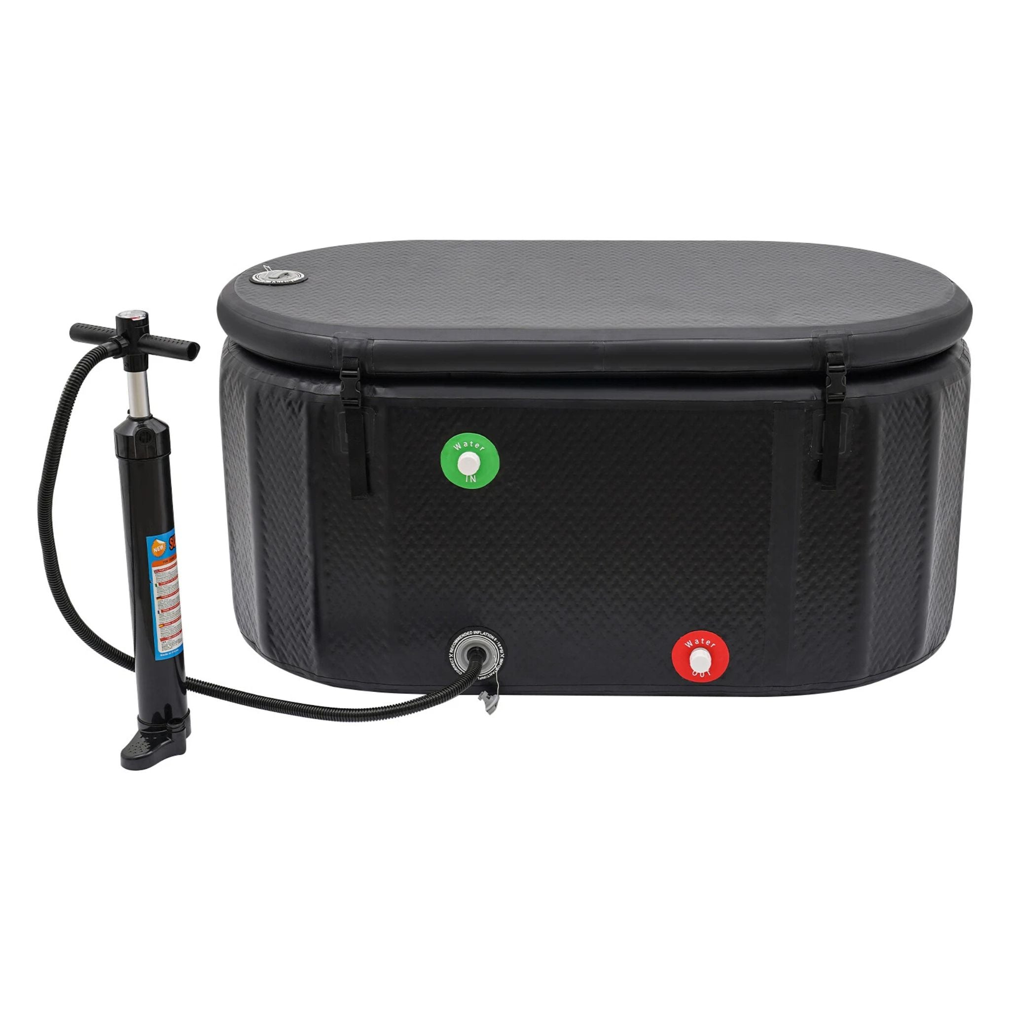 Inflatable Cold Plunge with plump