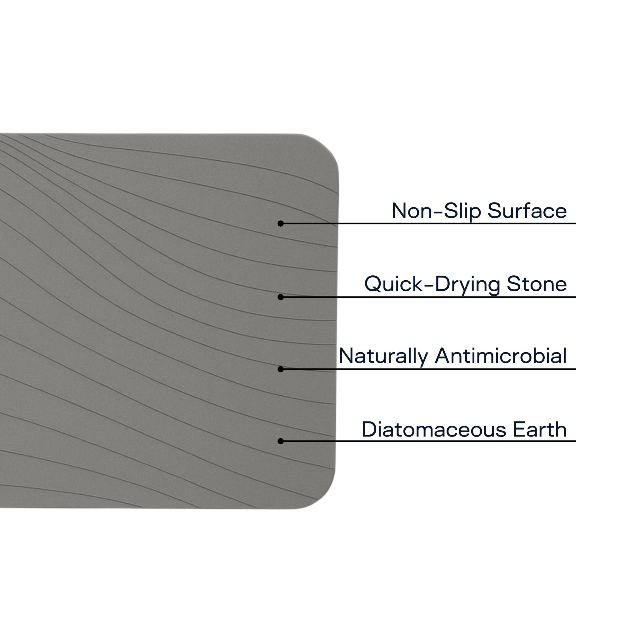 Quick-Dry Stone Mat -Cold Plunge Accessories- Nordic Wave Inc.