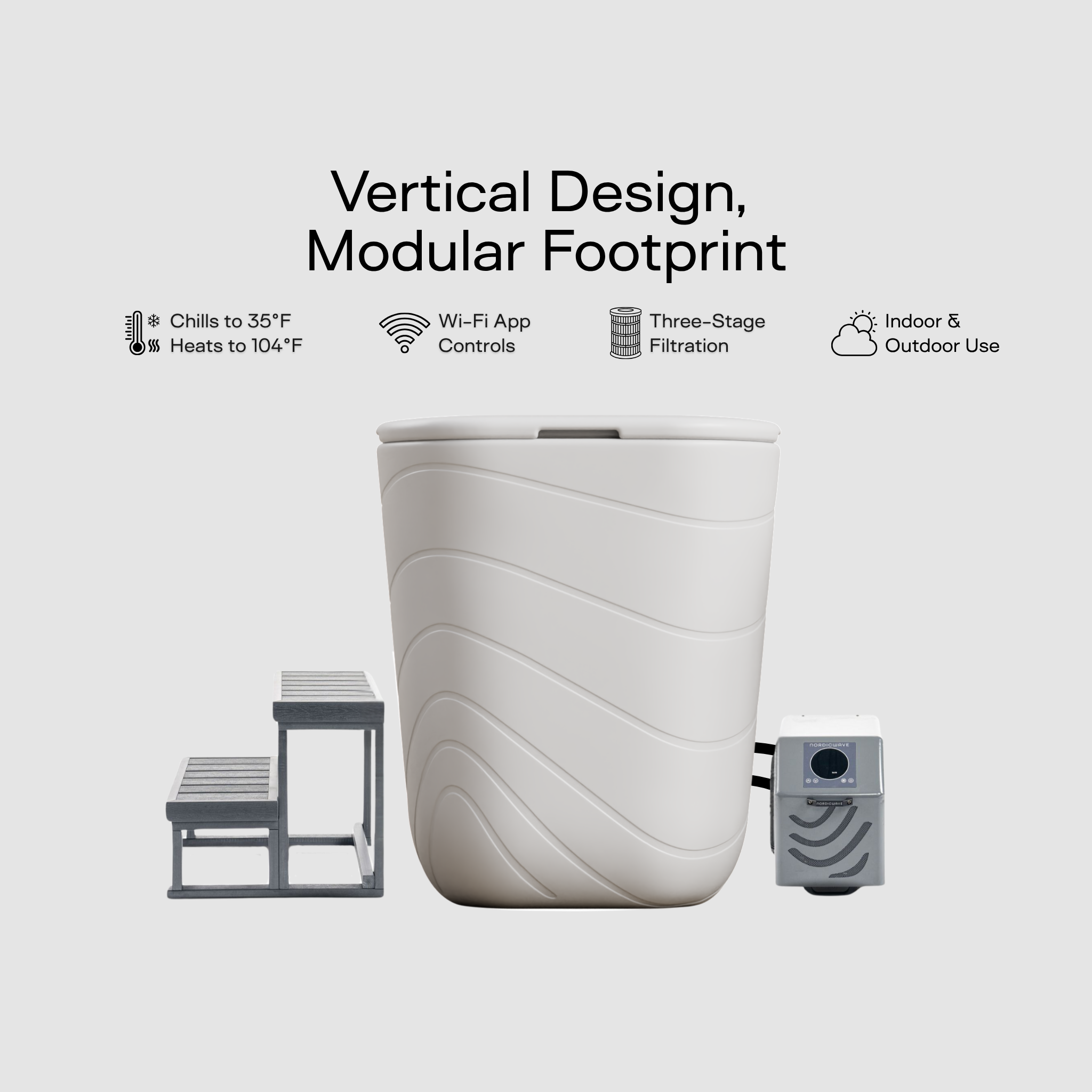 Viking Premier Cold Plunge Arctic White PRO