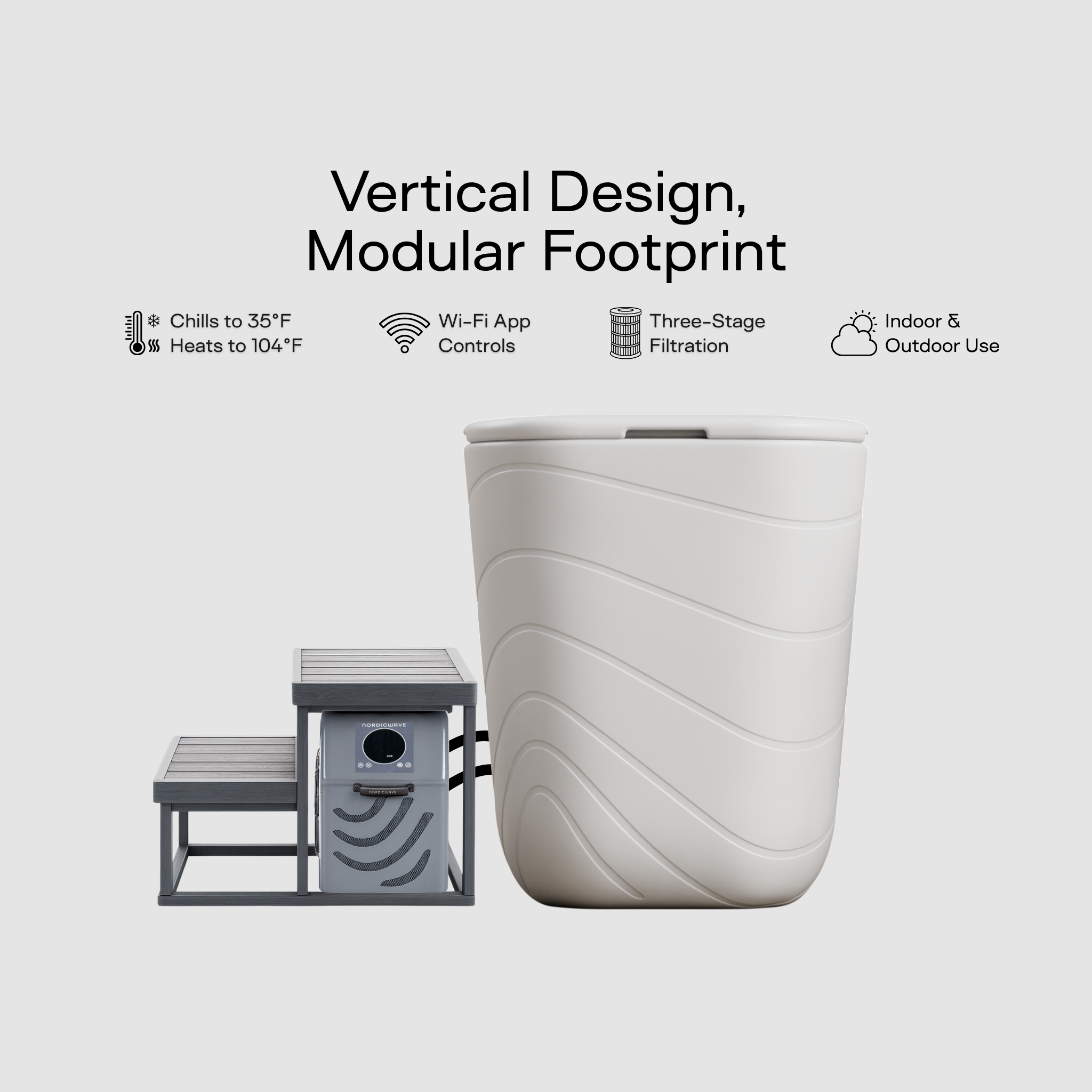 Viking Premier Cold Plunge Arctic White ELITE