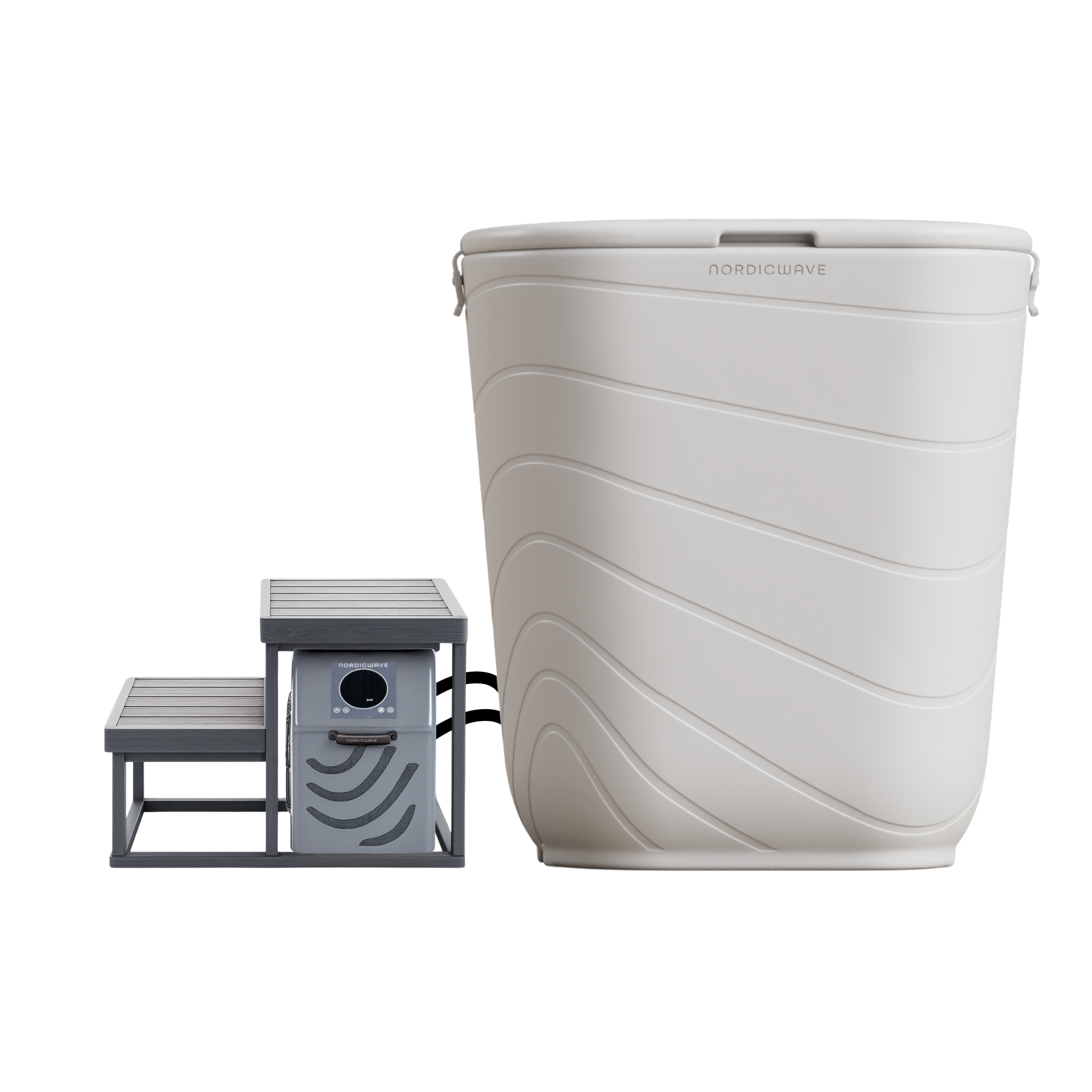 Viking Cold Plunge XL Arctic White lifestyle