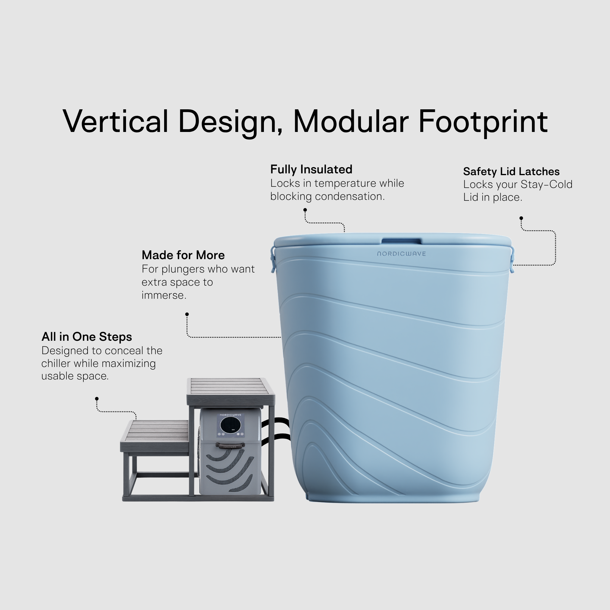 Viking Cold Plunge XL Slate Blue