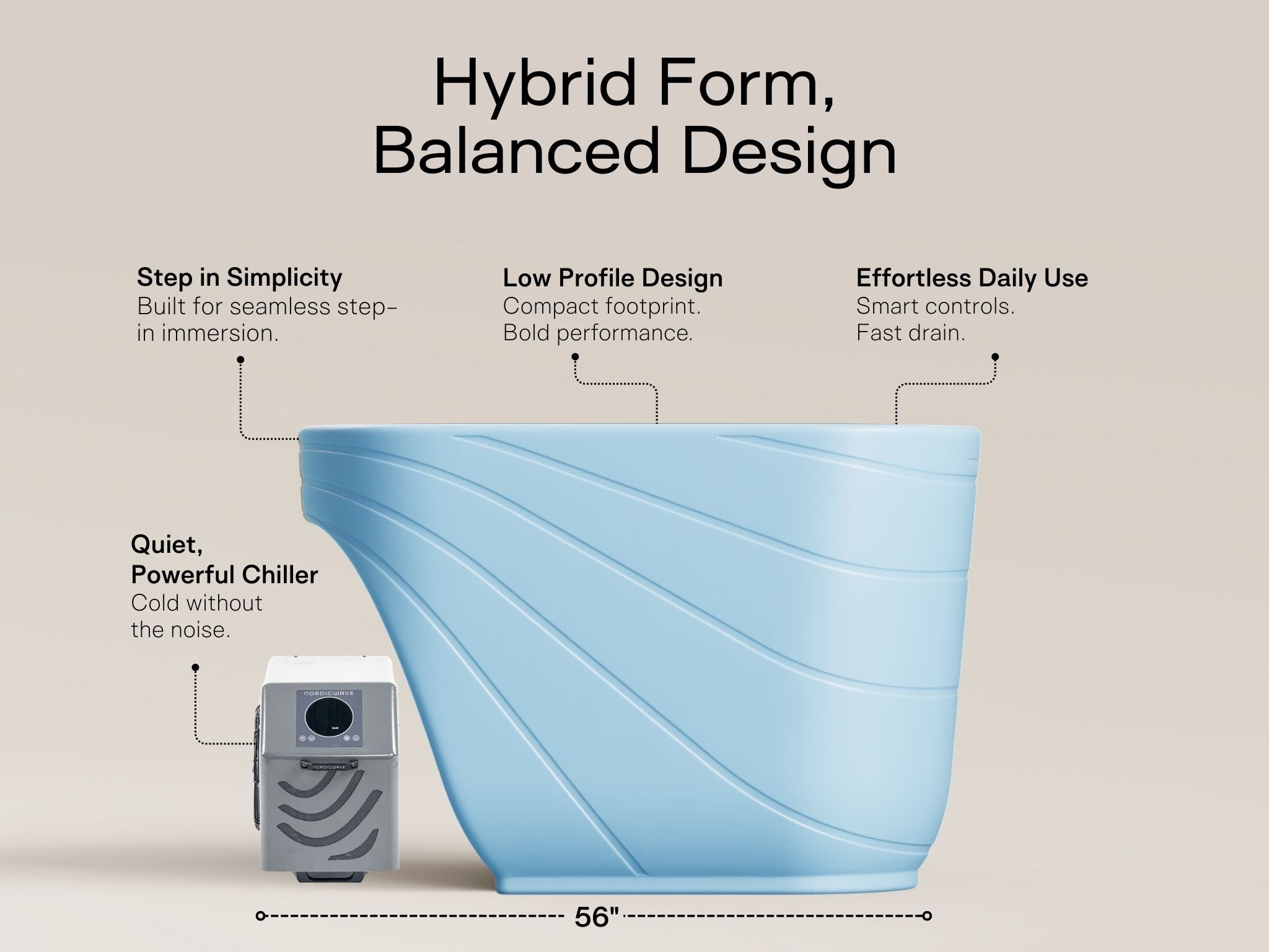 Viking Hybrid Cold Plunge #color_slate-blue