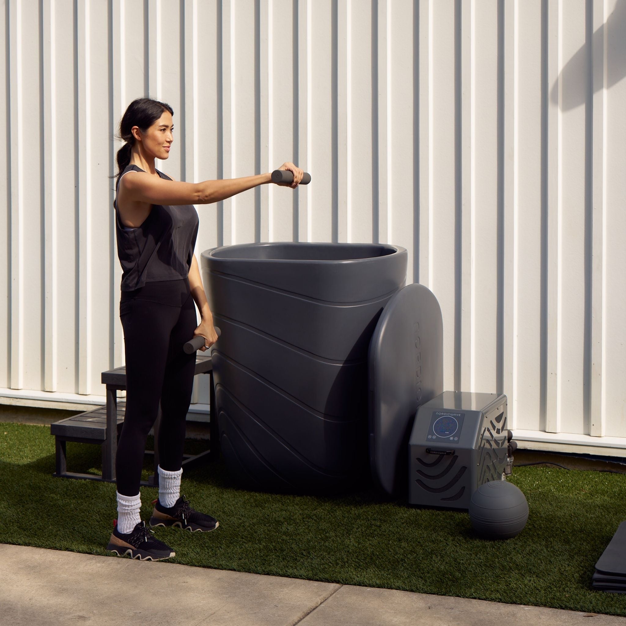 Viking Premier Cold Plunge Charcoal Main Image #color_charcoal-gray,all