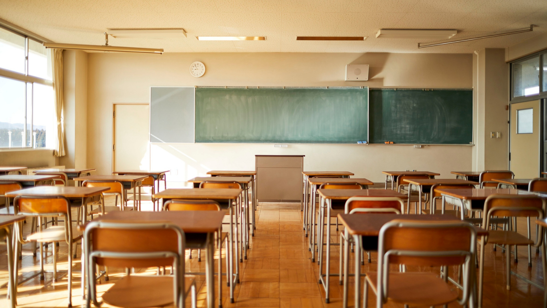 Back to school classroom