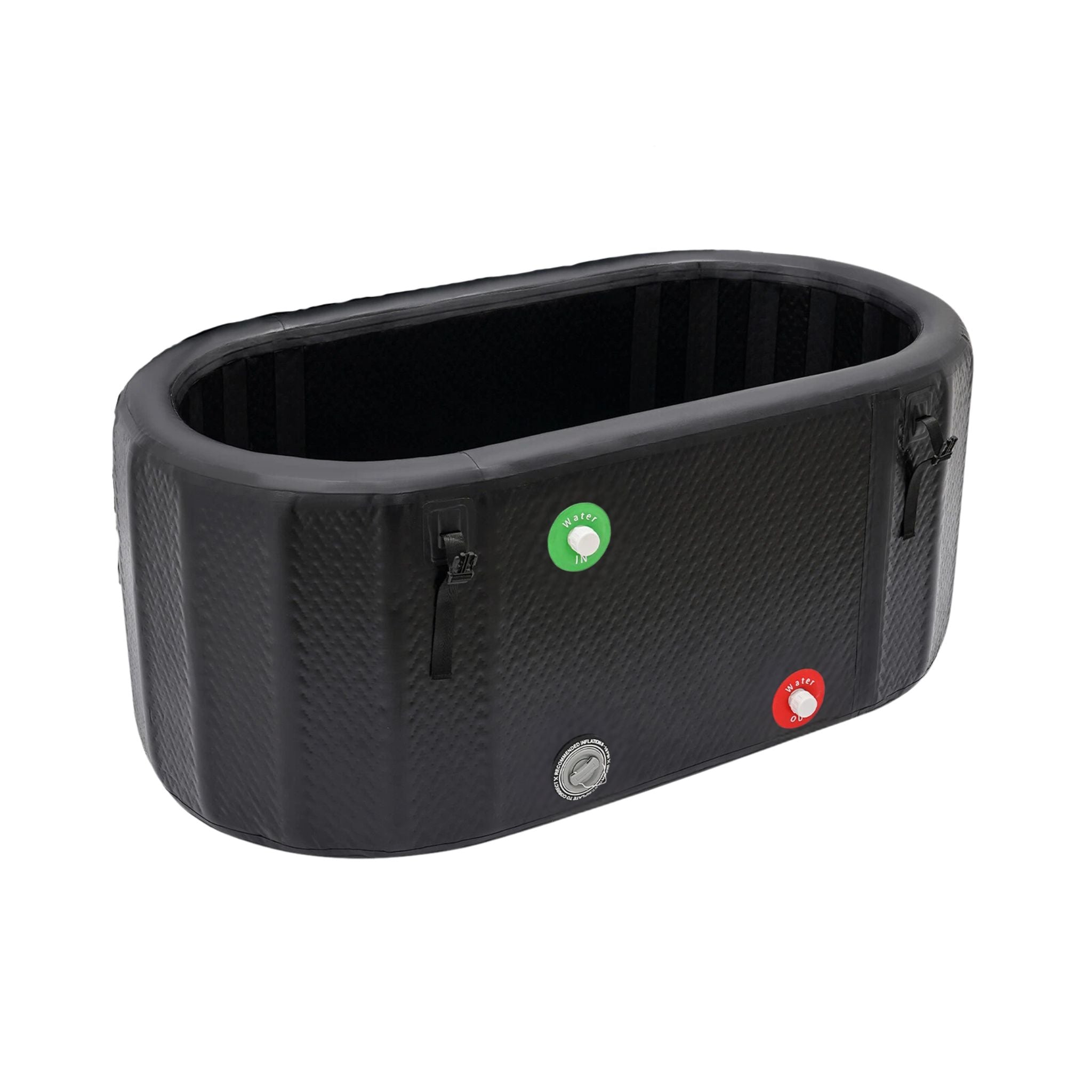 Black Inflatable Nordic Wave Cold Plunge 