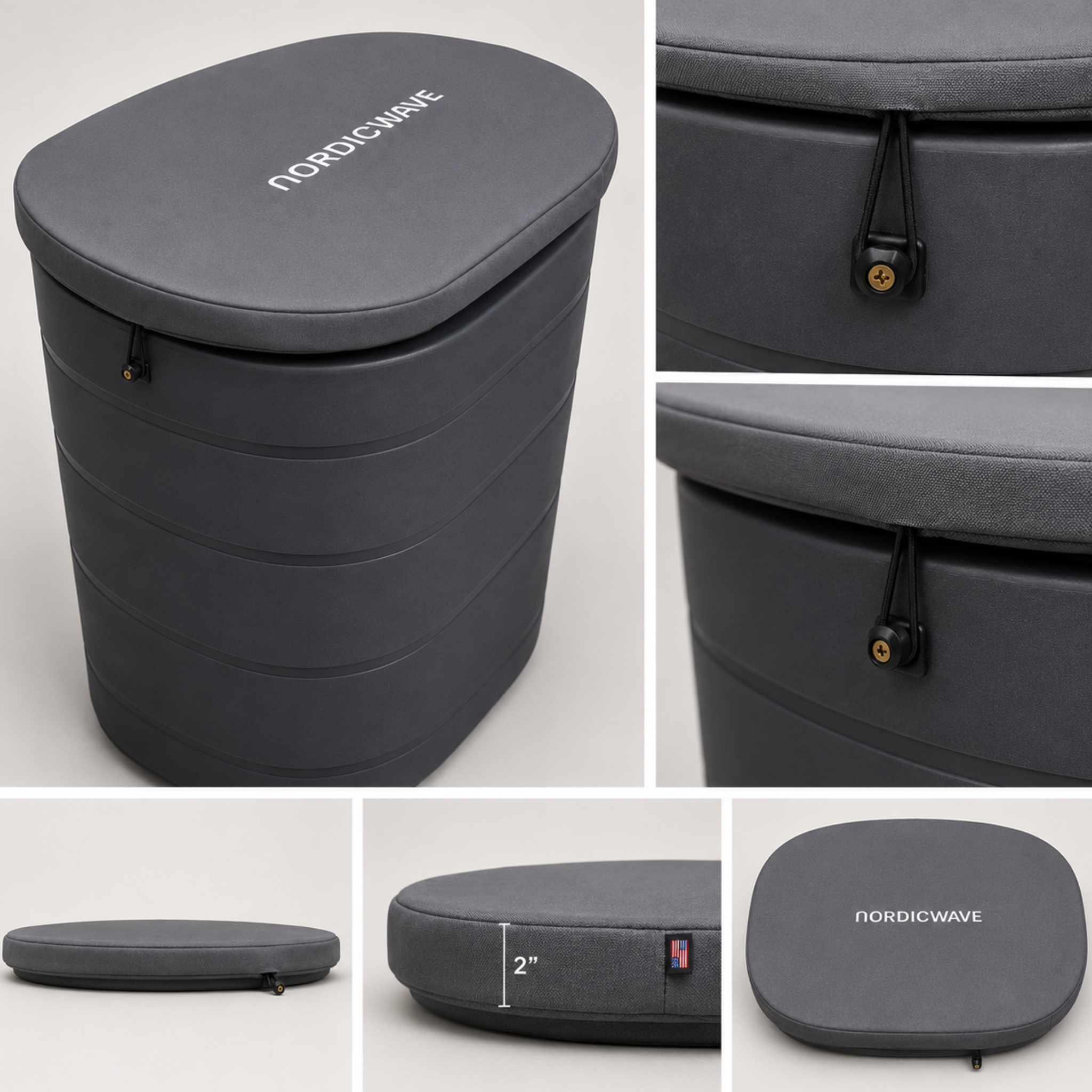 Viking XL Soft Cover -Cold Plunge Accessories- Nordic Wave Inc.