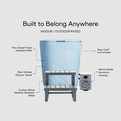 Viking Premier Cold Plunge Slate Blue PRO  