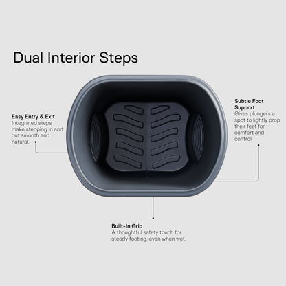 Viking Cold Plunge XL Charcoal Gray 