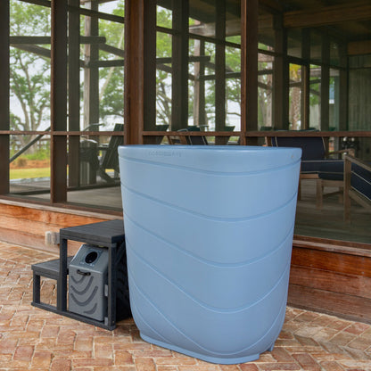Viking Cold Plunge XL Slate Blue lifestyle 
