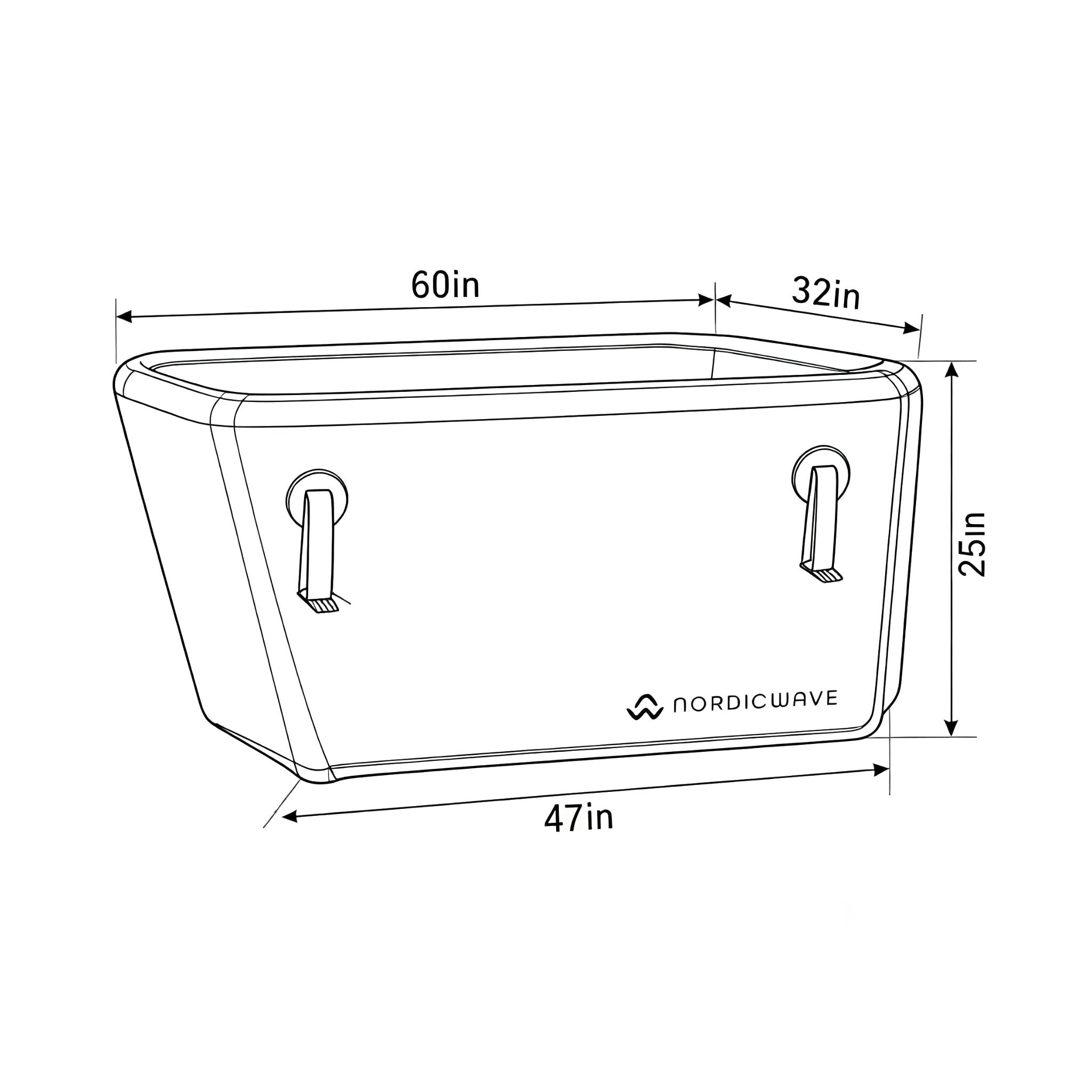 Voyager Inflatable Cold Plunge Life style 